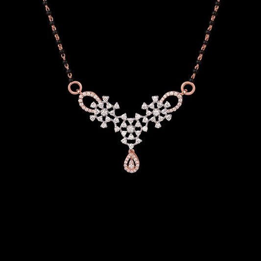14K Rose Gold Diamond Tanmaniya - 0.82ct VVS-VS-GH
