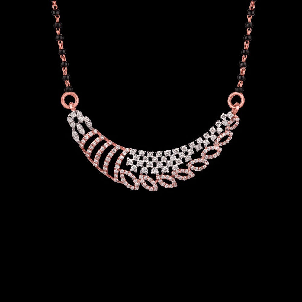 14K Rose Gold Diamond Tanmaniya - 0.95ct VS-FG