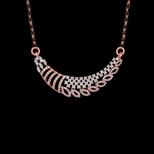 14K Rose Gold Diamond Tanmaniya - 0.95ct VS-FG