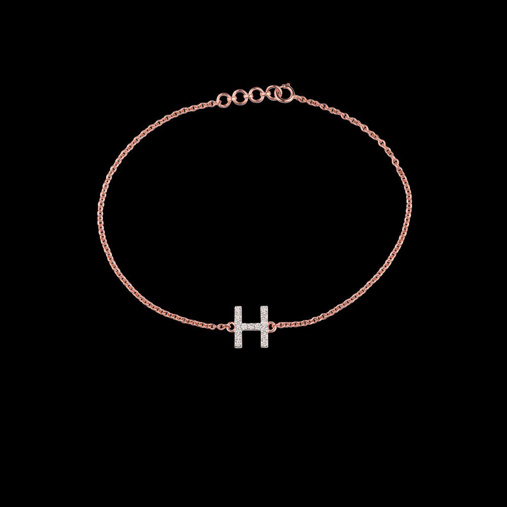 14K Rose Gold Diamond Jewellery - 0.16ct VVS-VS-GH