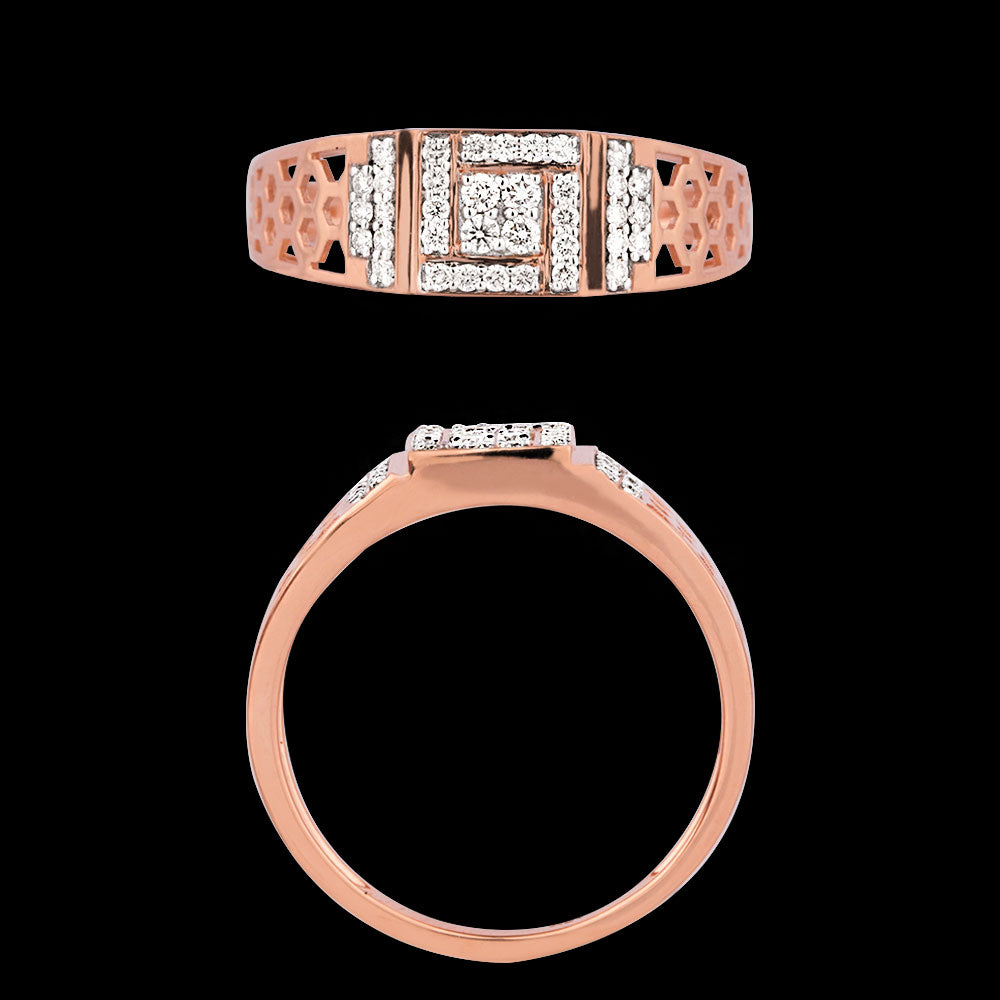 18K Rose Gold Diamond Jewellery - 0.29ct VVS-VS-HI