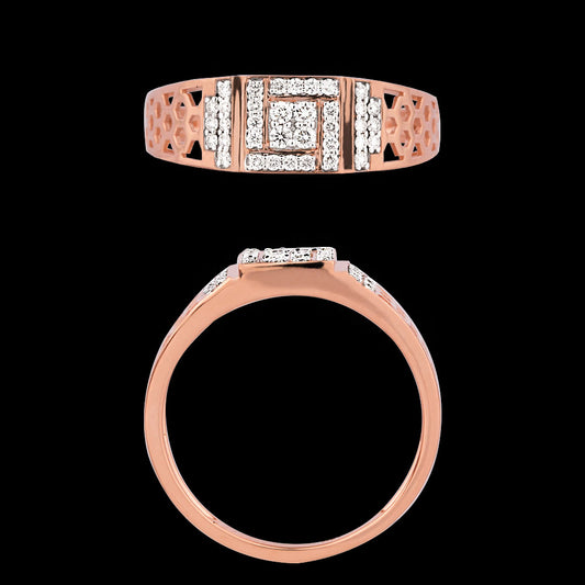 18K Rose Gold Diamond Jewellery - 0.29ct VVS-VS-HI