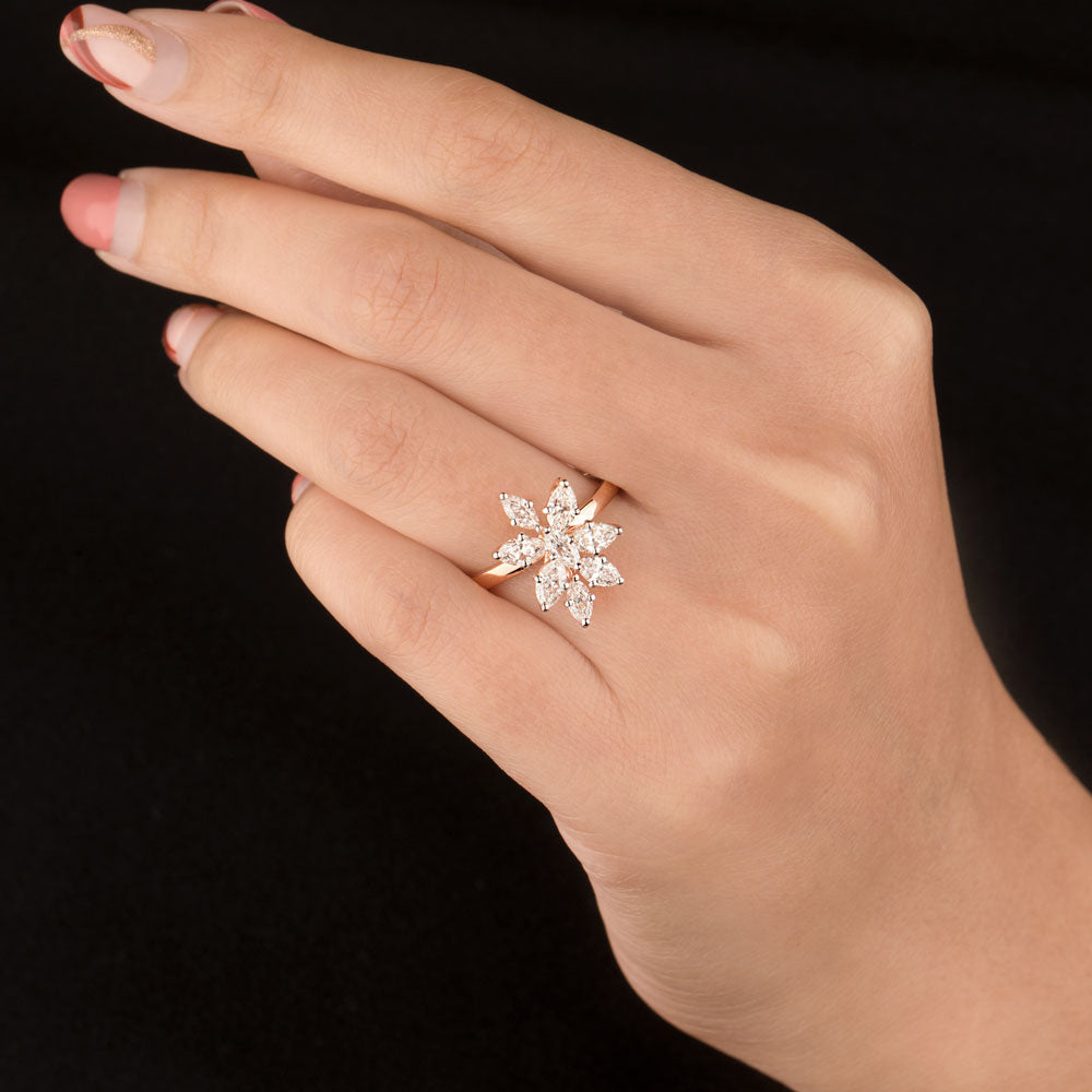 18K Rose Gold Diamond Jewellery - 1.322ct VS-GH