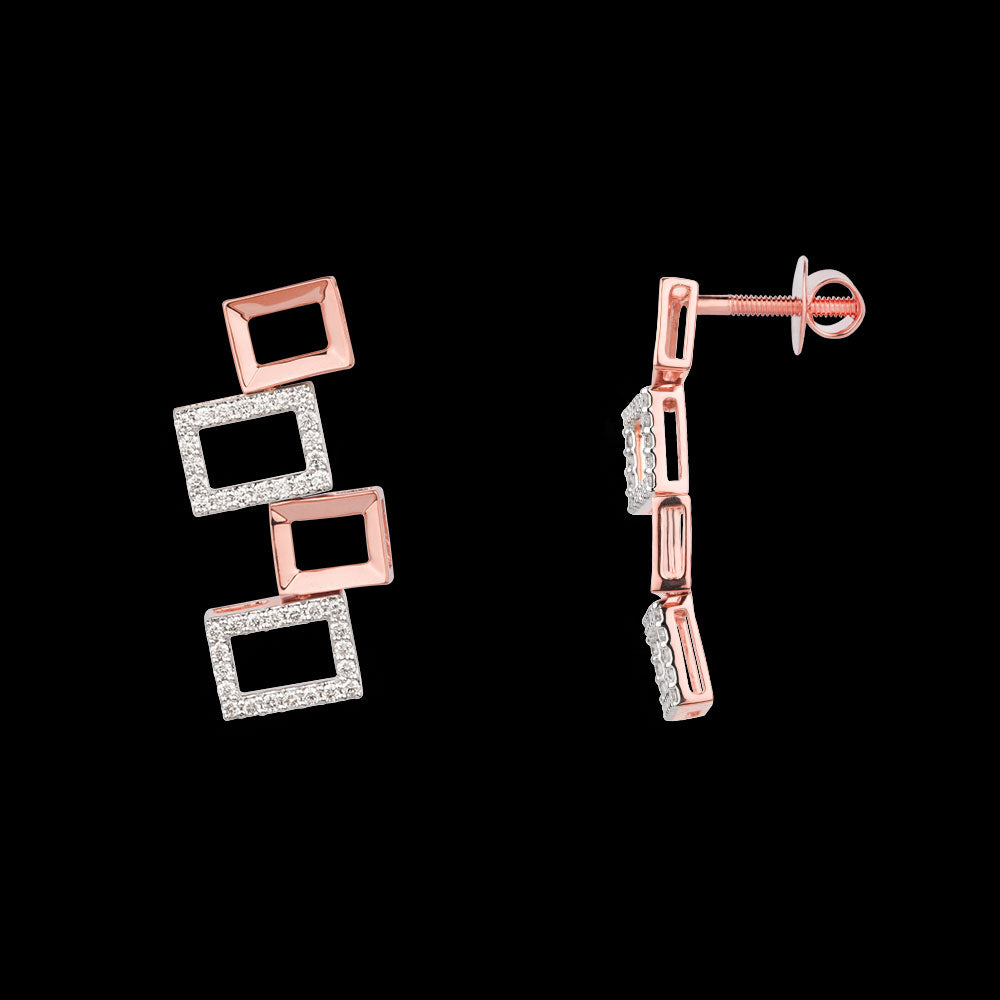 14K Rose Gold Diamond Jewellery - 0.62ct VVS-VS-GH