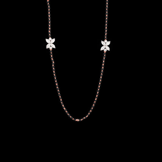 18K Rose Gold Diamond Jewellery - 1.696ct VVS-FG with Colour Stones
