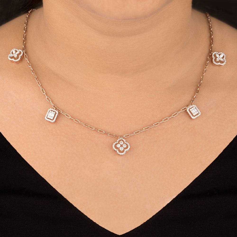 14K Rose Gold Diamond Jewellery - 1.5ct VS-SI-GH