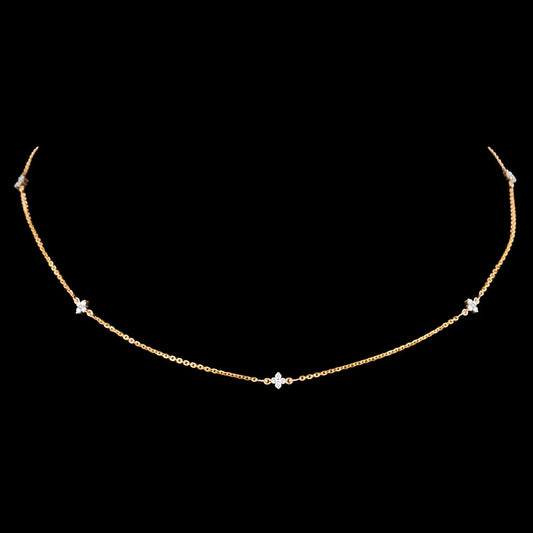 18K Yellow Gold Diamond Jewellery - 0.265ct VVS-VS-FG