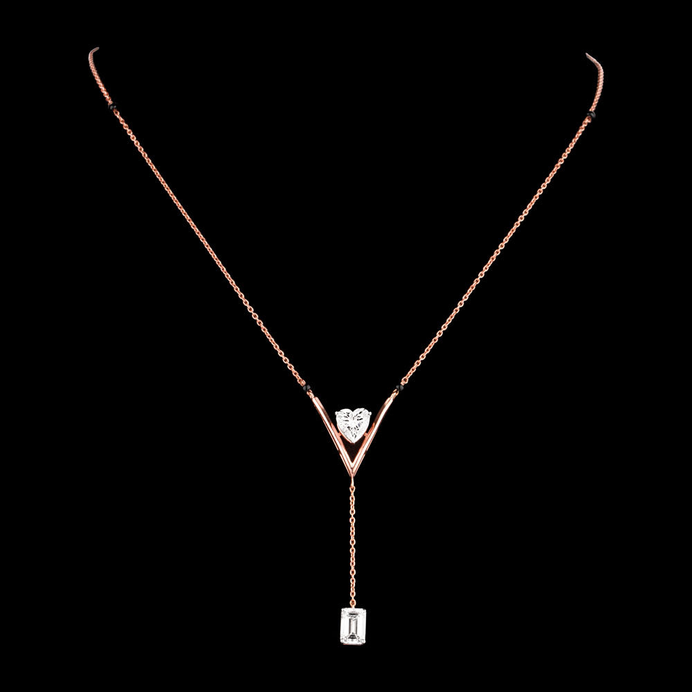 18K Rose Gold Jewellery - with Colour Stones