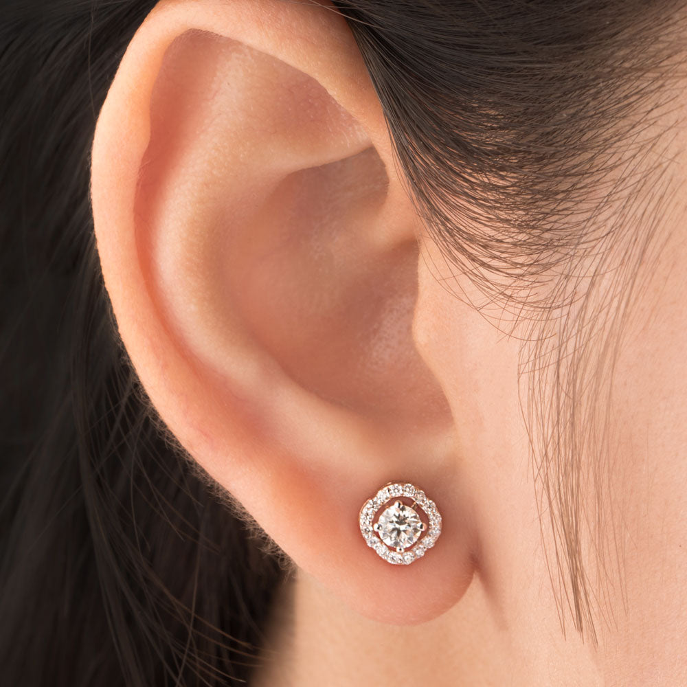 18K Rose Gold Diamond Jewellery - 0.66ct VVS-VS-HI