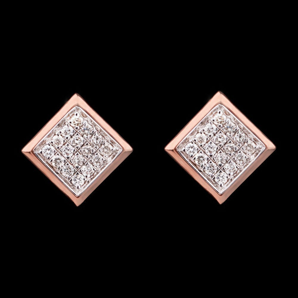 14K Rose Gold Diamond Jewellery - 0.15ct SI-IJ