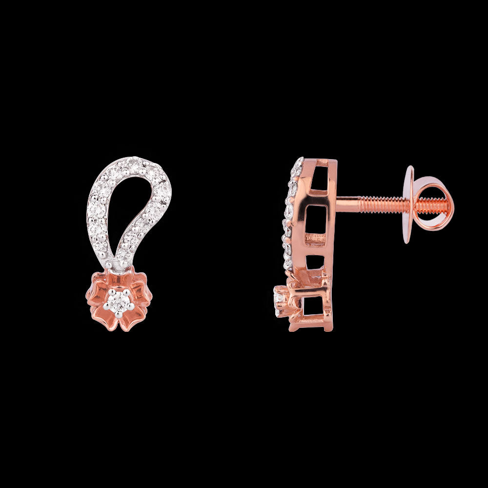 18K Rose Gold Diamond Jewellery - 0.399ct VS-SI-GH