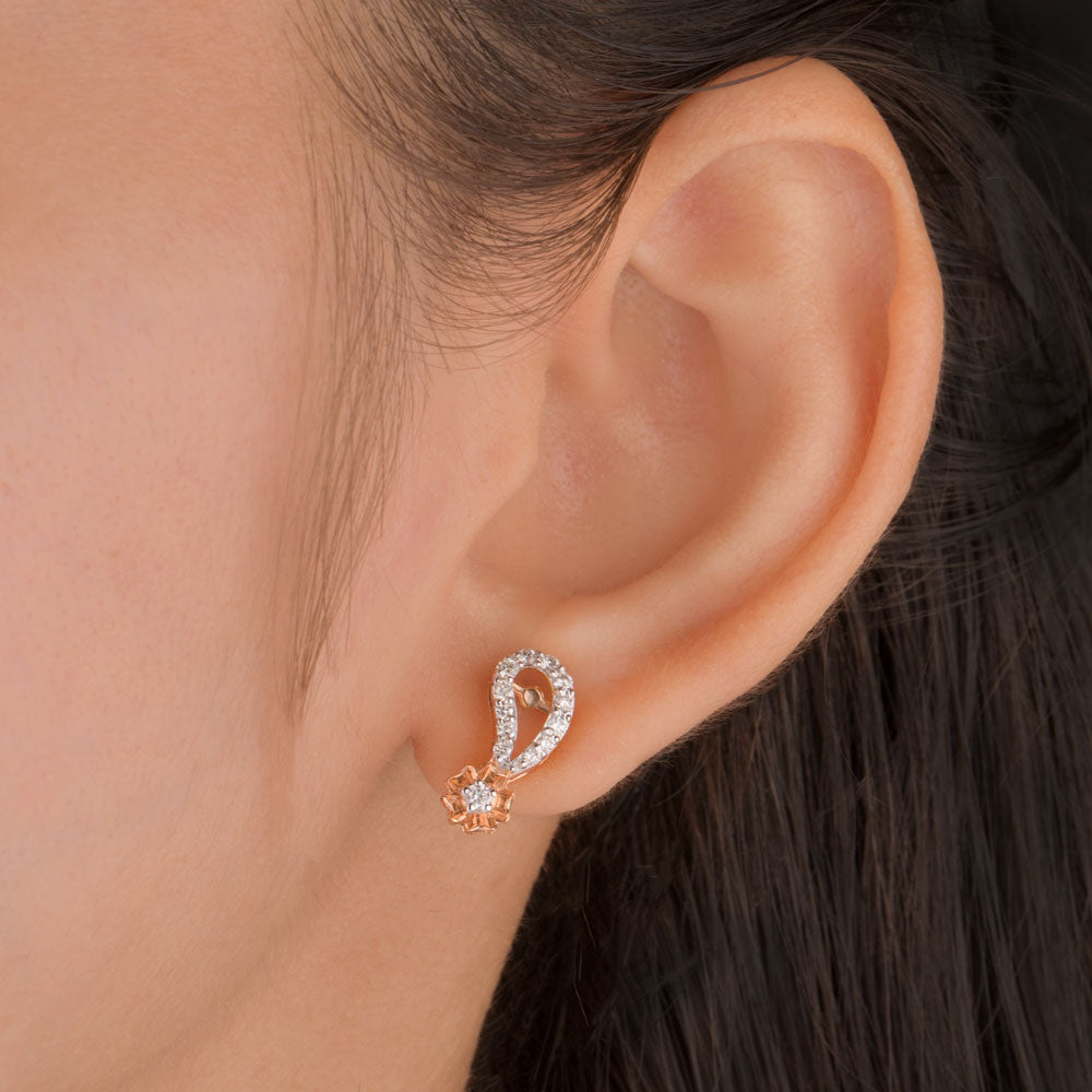 18K Rose Gold Diamond Jewellery - 0.399ct VS-SI-GH