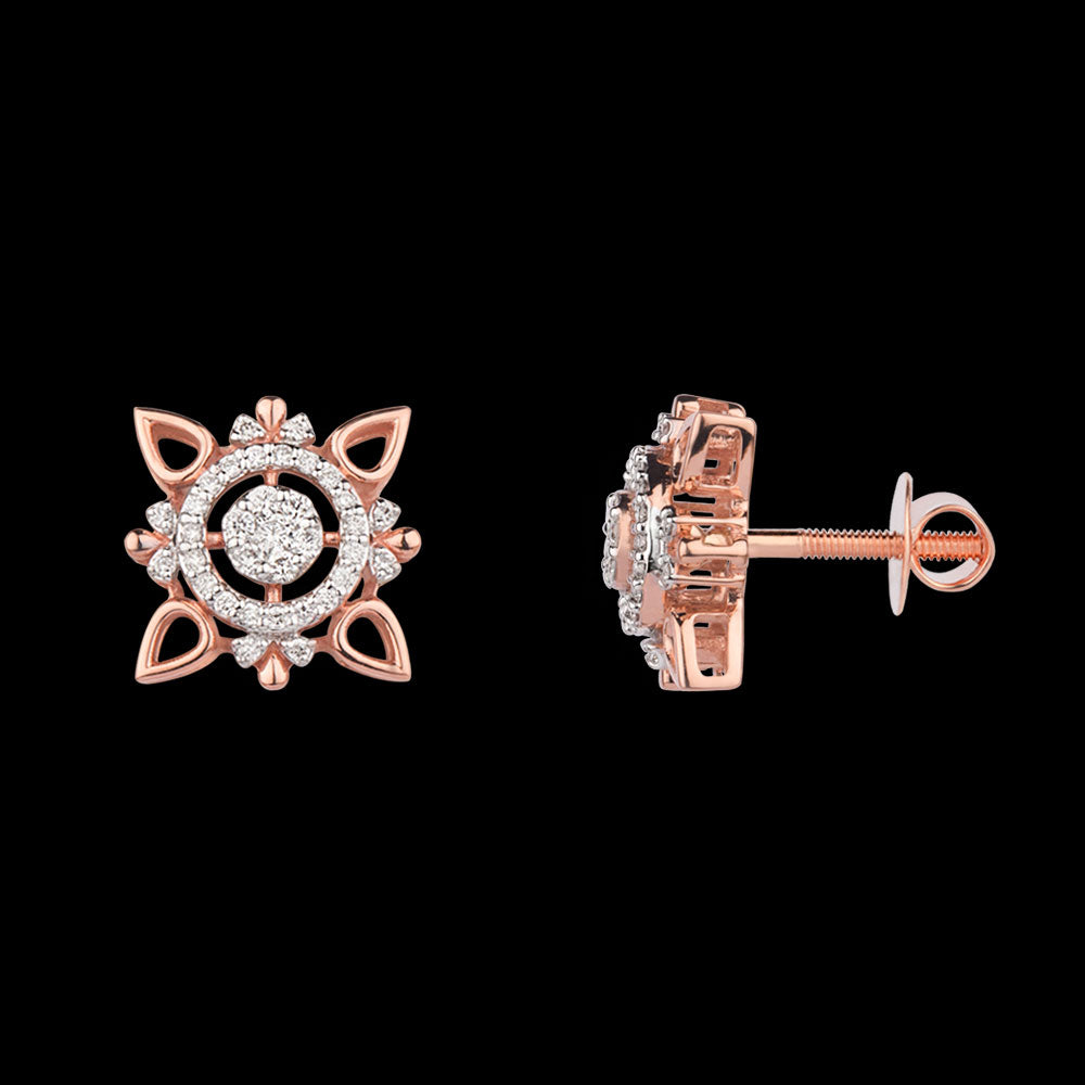 18K Rose Gold Diamond Jewellery - 0.303ct VVS-VS-GH