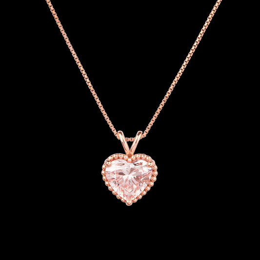 18K Rose Gold Pendant