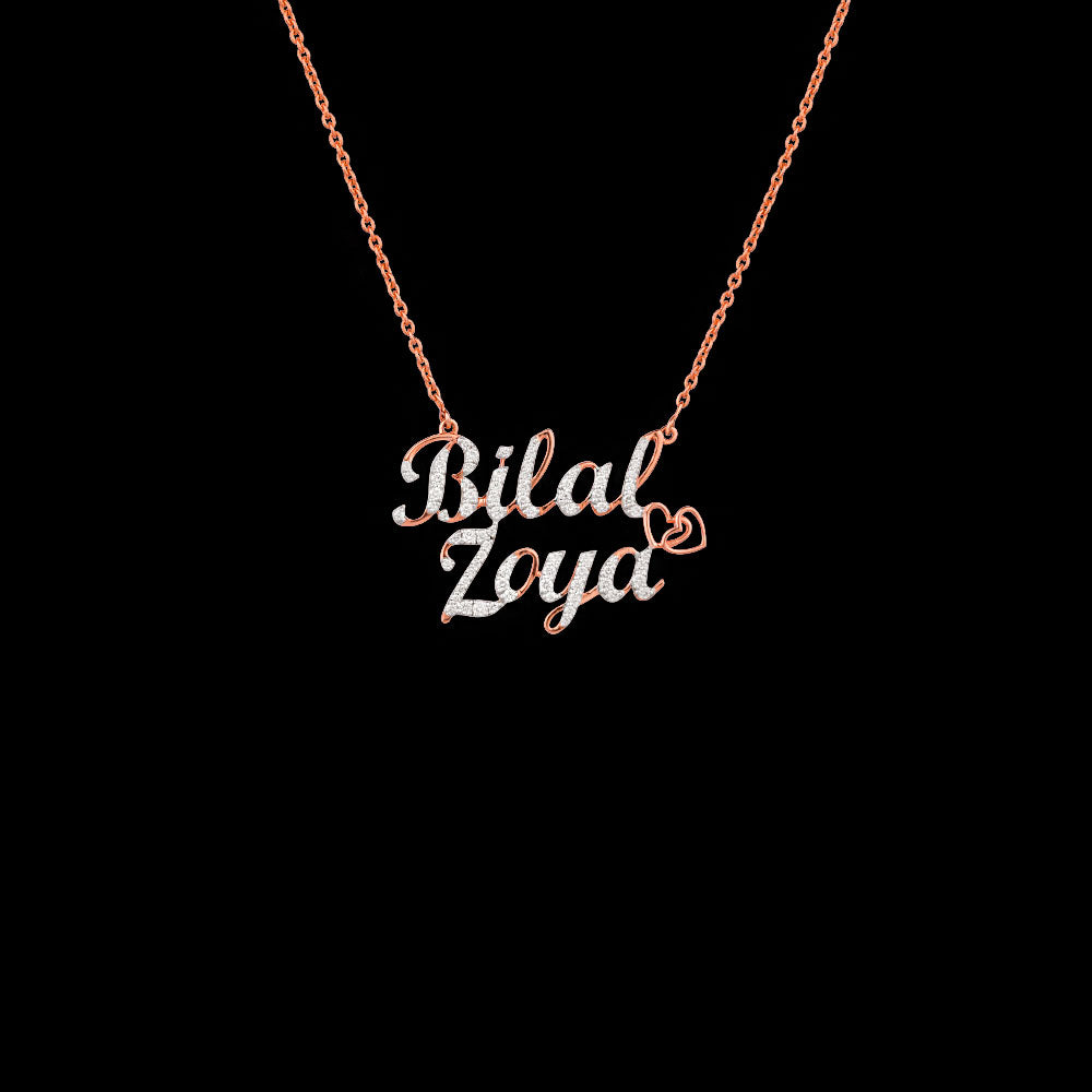 18K Rose Gold Diamond Pendant - 0.631ct VS-GH