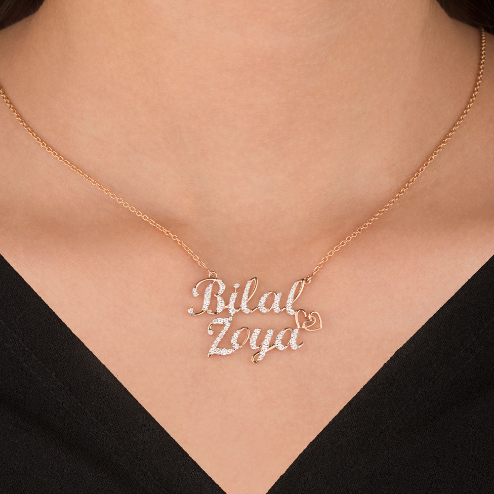 18K Rose Gold Diamond Pendant - 0.631ct VS-GH