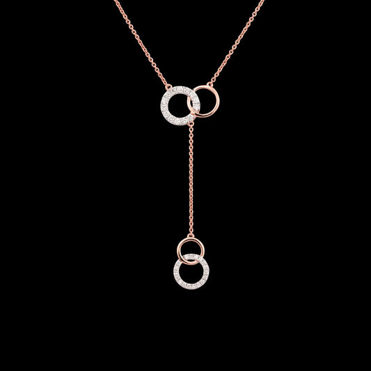 14K Rose Gold Diamond Pendant - 0.33ct VS-SI-HI