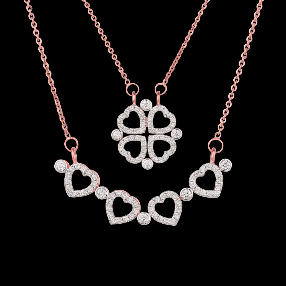 14K Rose Gold Diamond Tanmaniya - 0.66ct SI-IJ