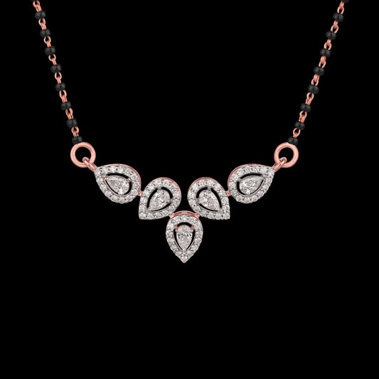 18K Rose Gold Diamond Tanmaniya - 1.06ct VVS-VS-GH