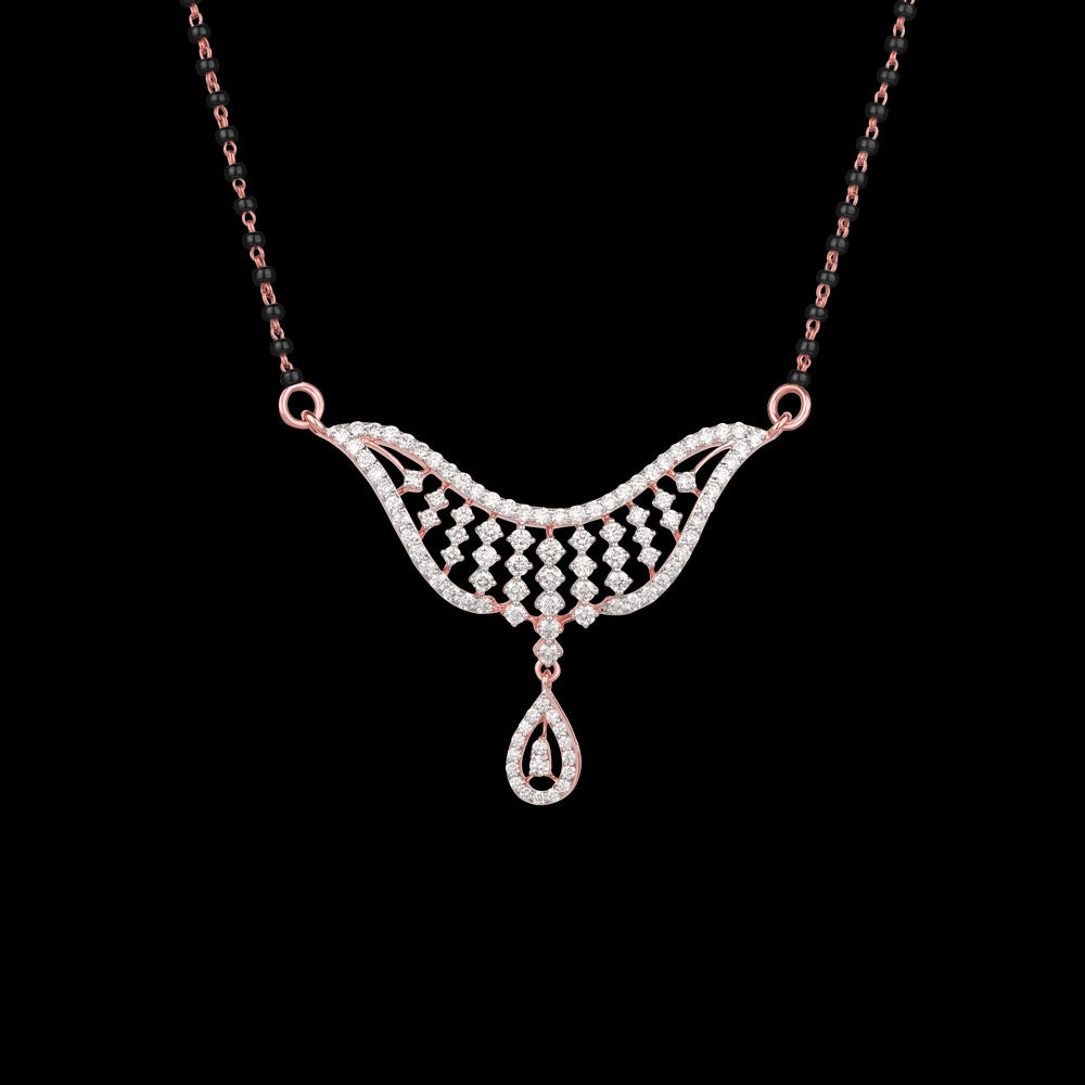18K Rose Gold Diamond Tanmaniya - 1.92ct VVS-VS-GH