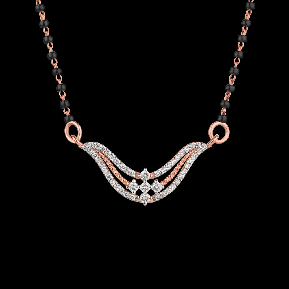 18K Rose Gold Diamond Tanmaniya - 0.4ct VVS-VS-HI