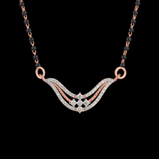 18K Rose Gold Diamond Tanmaniya - 0.4ct VVS-VS-HI