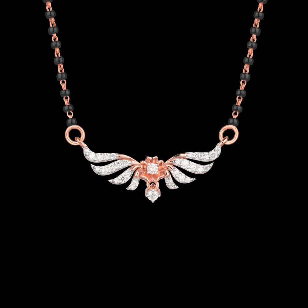 18K Rose Gold Diamond Tanmaniya - 0.49ct VVS-EF