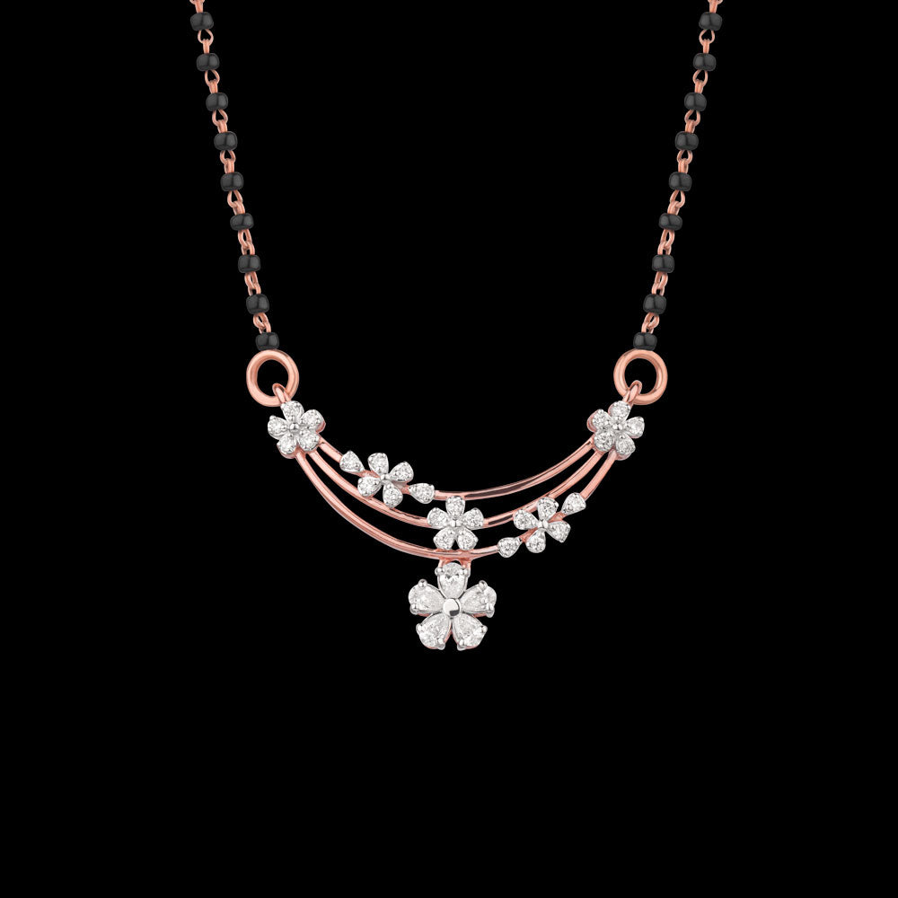 14K Rose Gold Diamond Tanmaniya - 0.39ct VVS-VS-GH