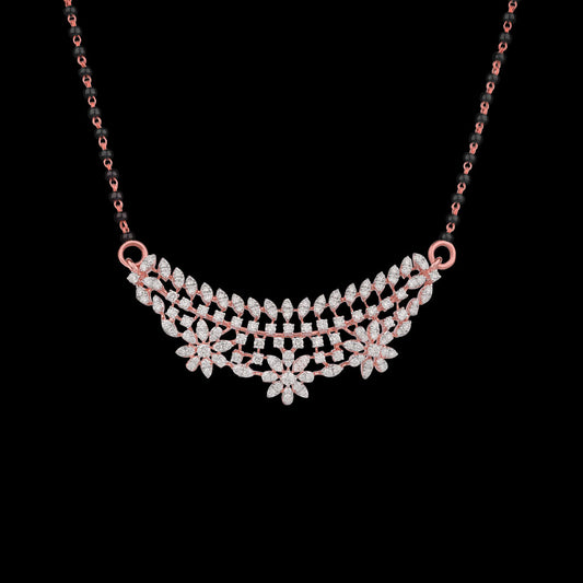 18K Rose Gold Diamond Tanmaniya - 1.4ct VVS-VS-GH