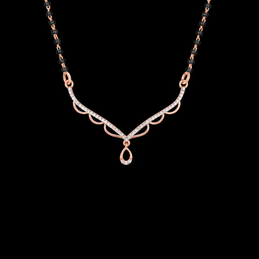 18K Rose Gold Diamond Tanmaniya - 0.236ct VS-SI-EF