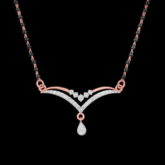 14K Rose Gold Diamond Tanmaniya - 0.551ct VVS-VS-GH