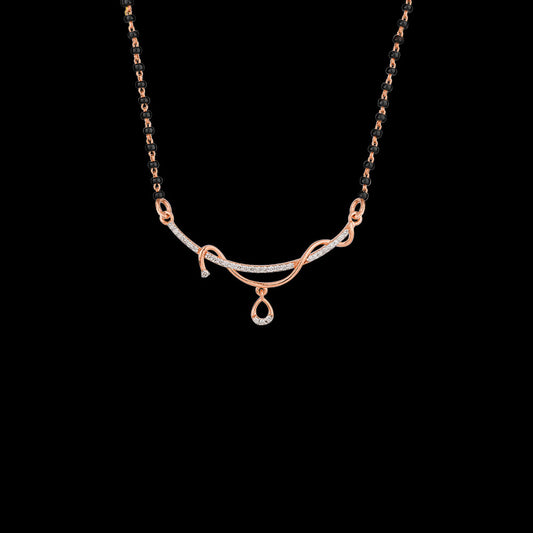 18K Rose Gold Diamond Tanmaniya - 0.23ct VVS-EF