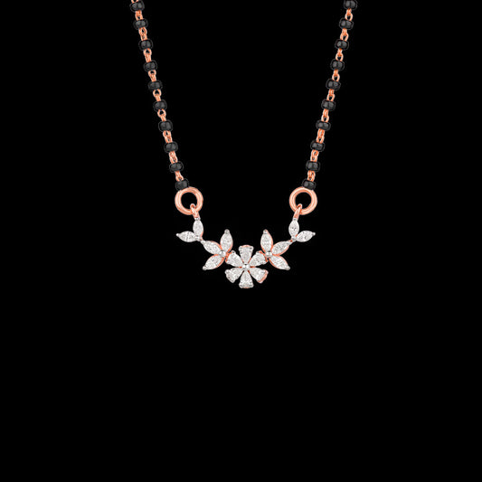 18K Rose Gold Diamond Tanmaniya - 0.609ct VVS-EF