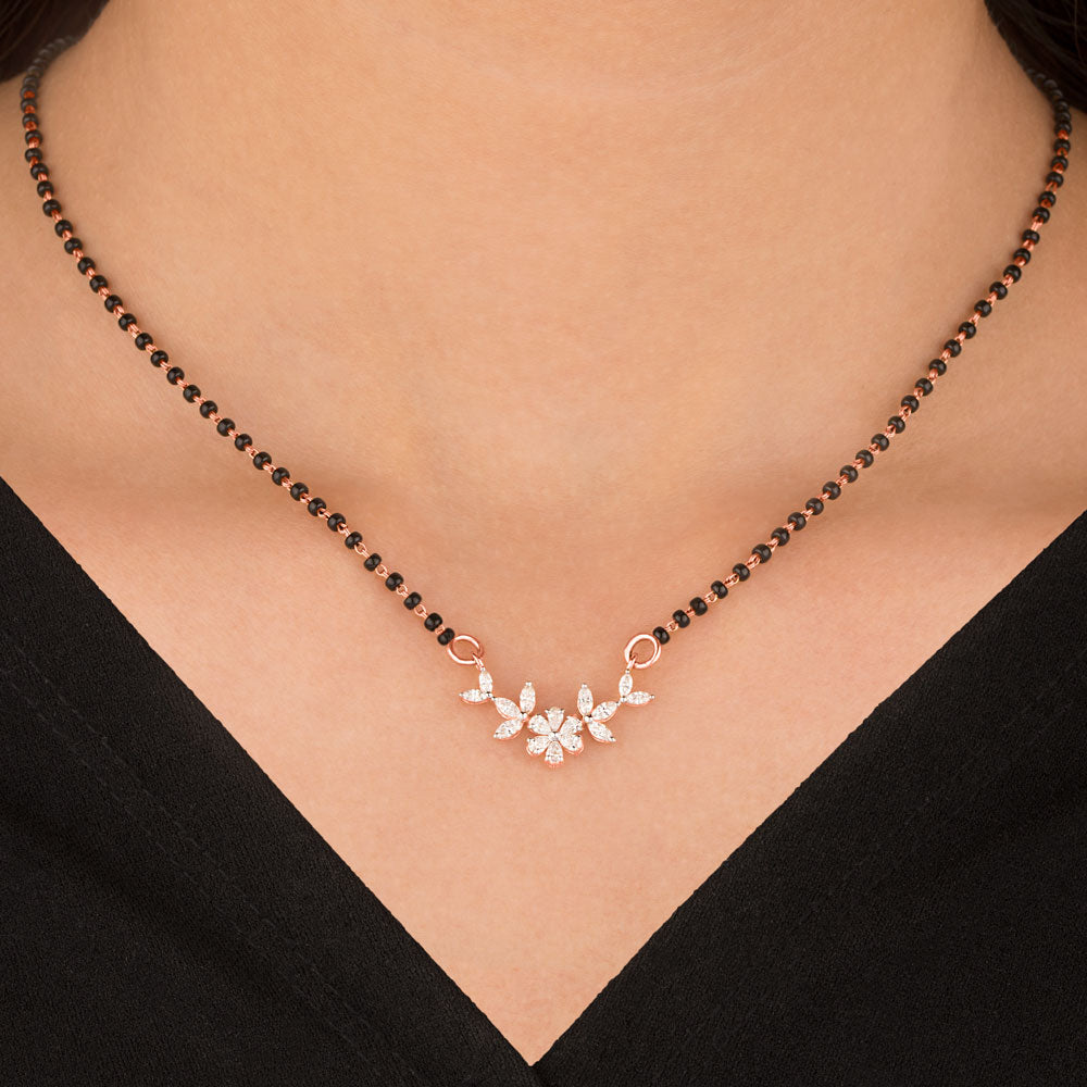18K Rose Gold Diamond Tanmaniya - 0.609ct VVS-EF