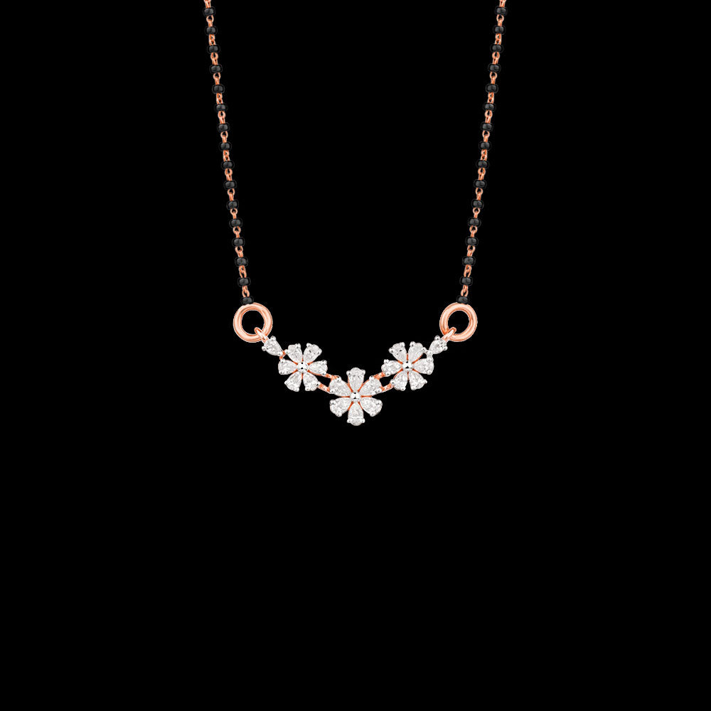 18K Rose Gold Diamond Tanmaniya - 0.666ct VVS-EF