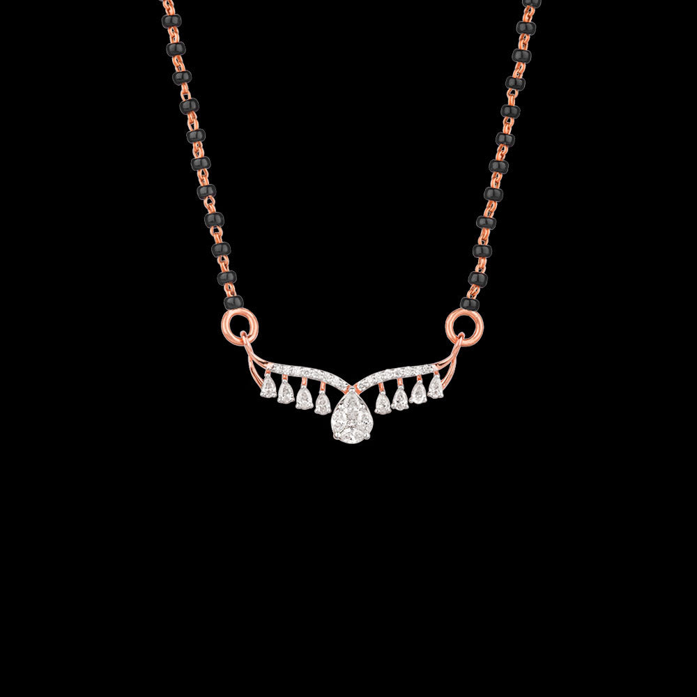 18K Rose Gold Diamond Tanmaniya - 0.563ct VVS-EF
