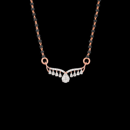 18K Rose Gold Diamond Tanmaniya - 0.563ct VVS-EF