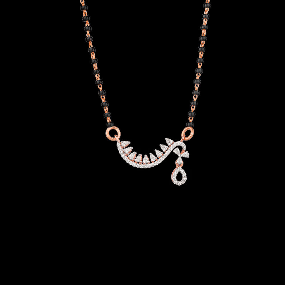 18K Rose Gold Diamond Tanmaniya - 0.428ct VVS-EF