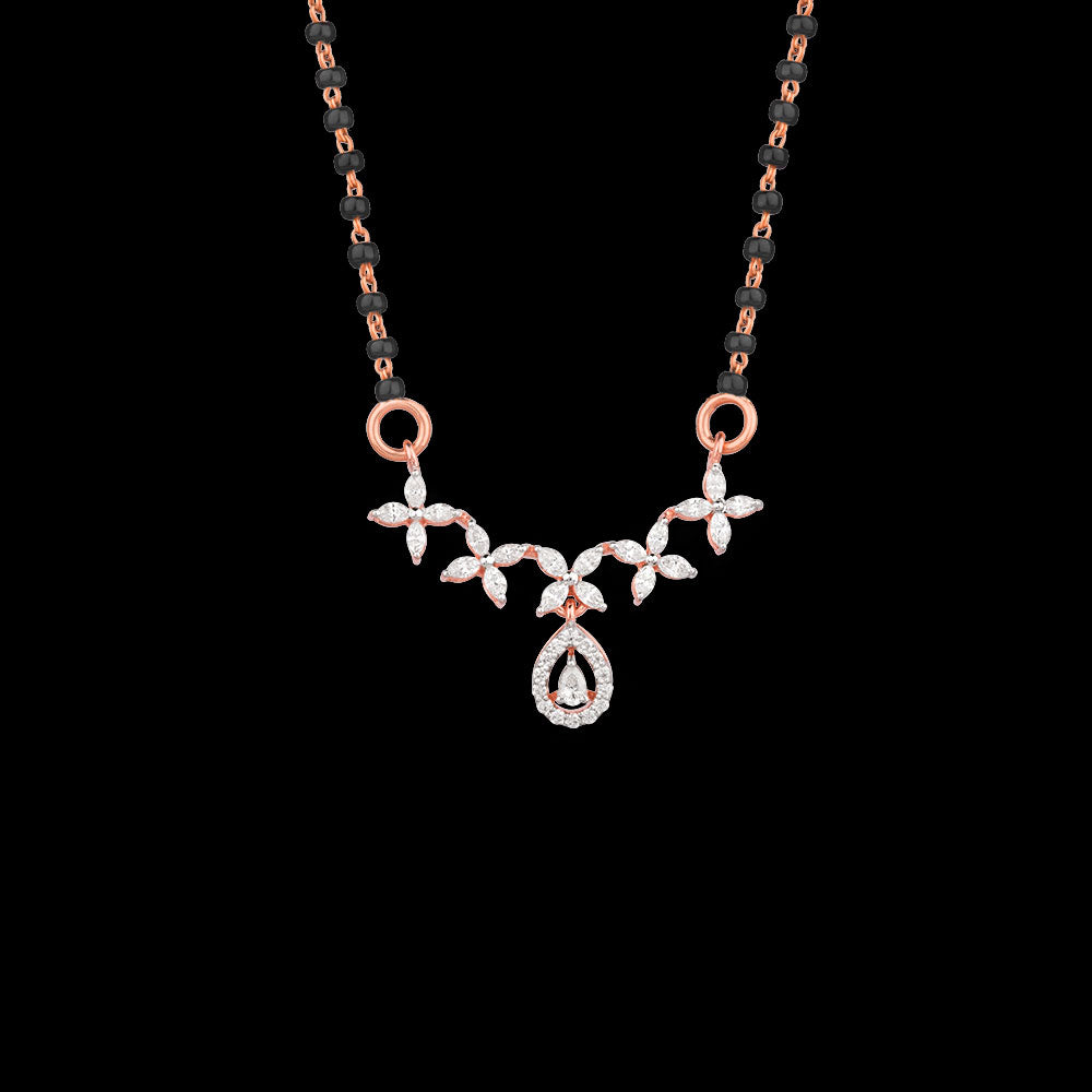 18K Rose Gold Diamond Tanmaniya - 0.6ct VVS-EF