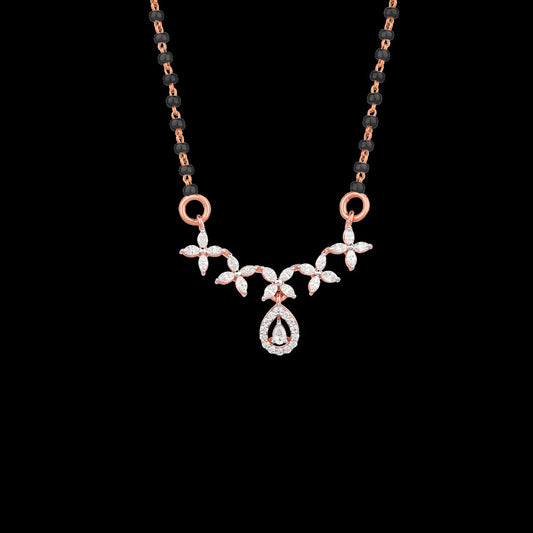 18K Rose Gold Diamond Tanmaniya - 0.6ct VVS-EF