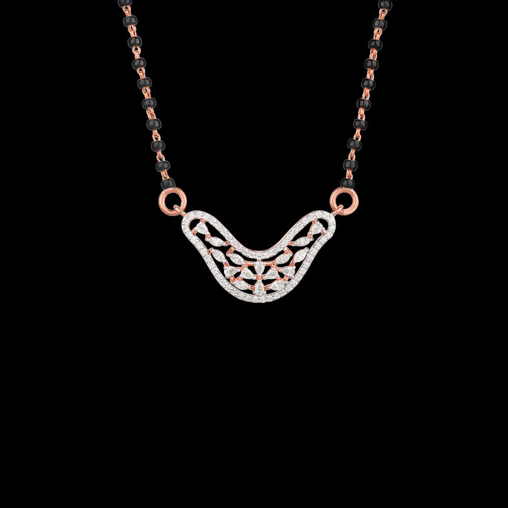 18K Rose Gold Diamond Tanmaniya - 0.597ct VVS-EF
