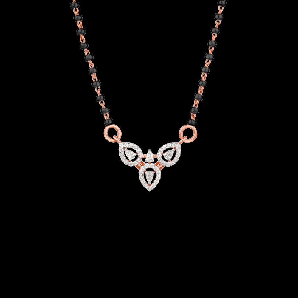 18K Rose Gold Diamond Tanmaniya - 0.34ct VVS-EF