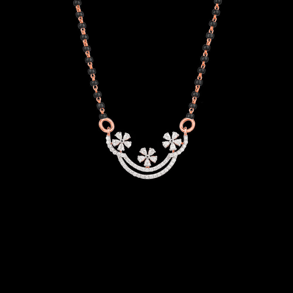 18K Rose Gold Diamond Tanmaniya - 0.605ct VVS-EF