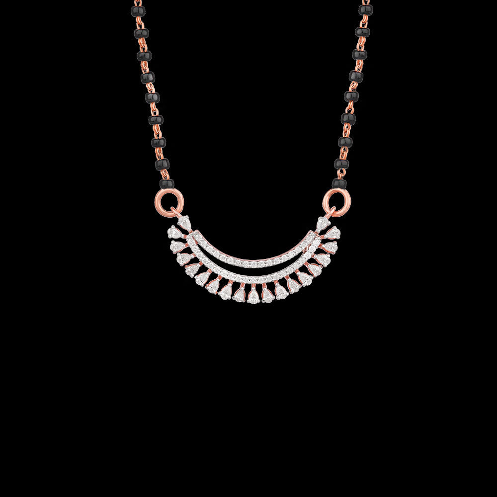 18K Rose Gold Diamond Tanmaniya - 0.64ct VVS-EF