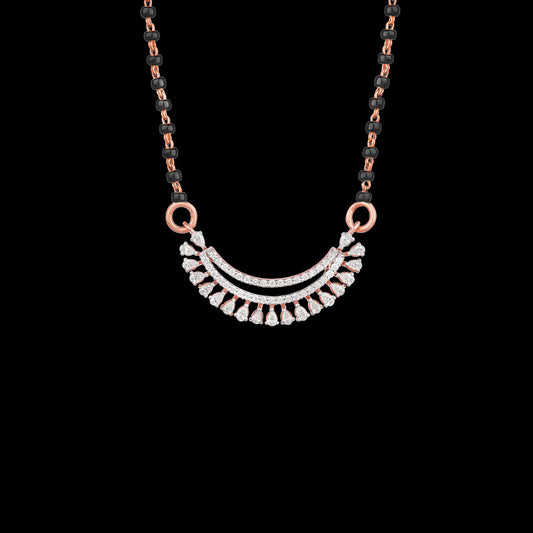 18K Rose Gold Diamond Tanmaniya - 0.64ct VVS-EF