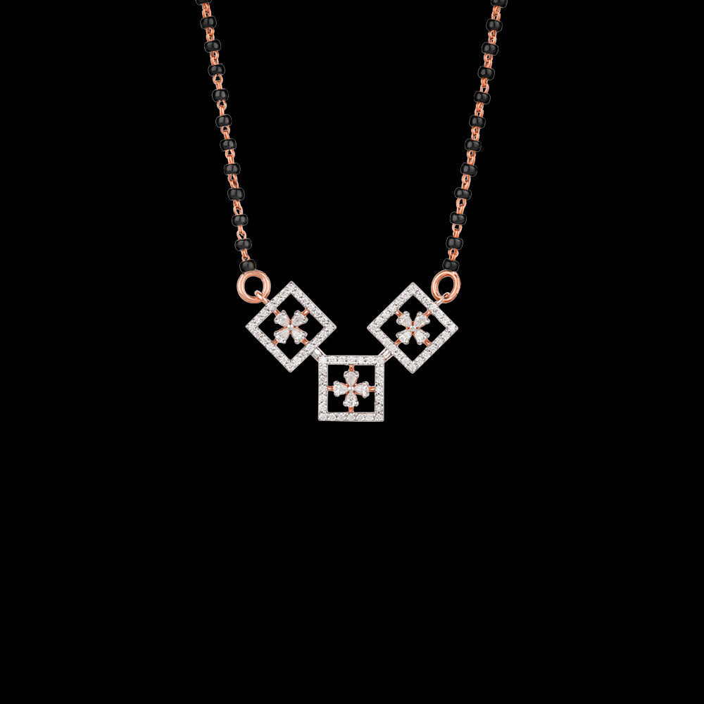 18K Rose Gold Diamond Tanmaniya - 0.574ct VVS-EF
