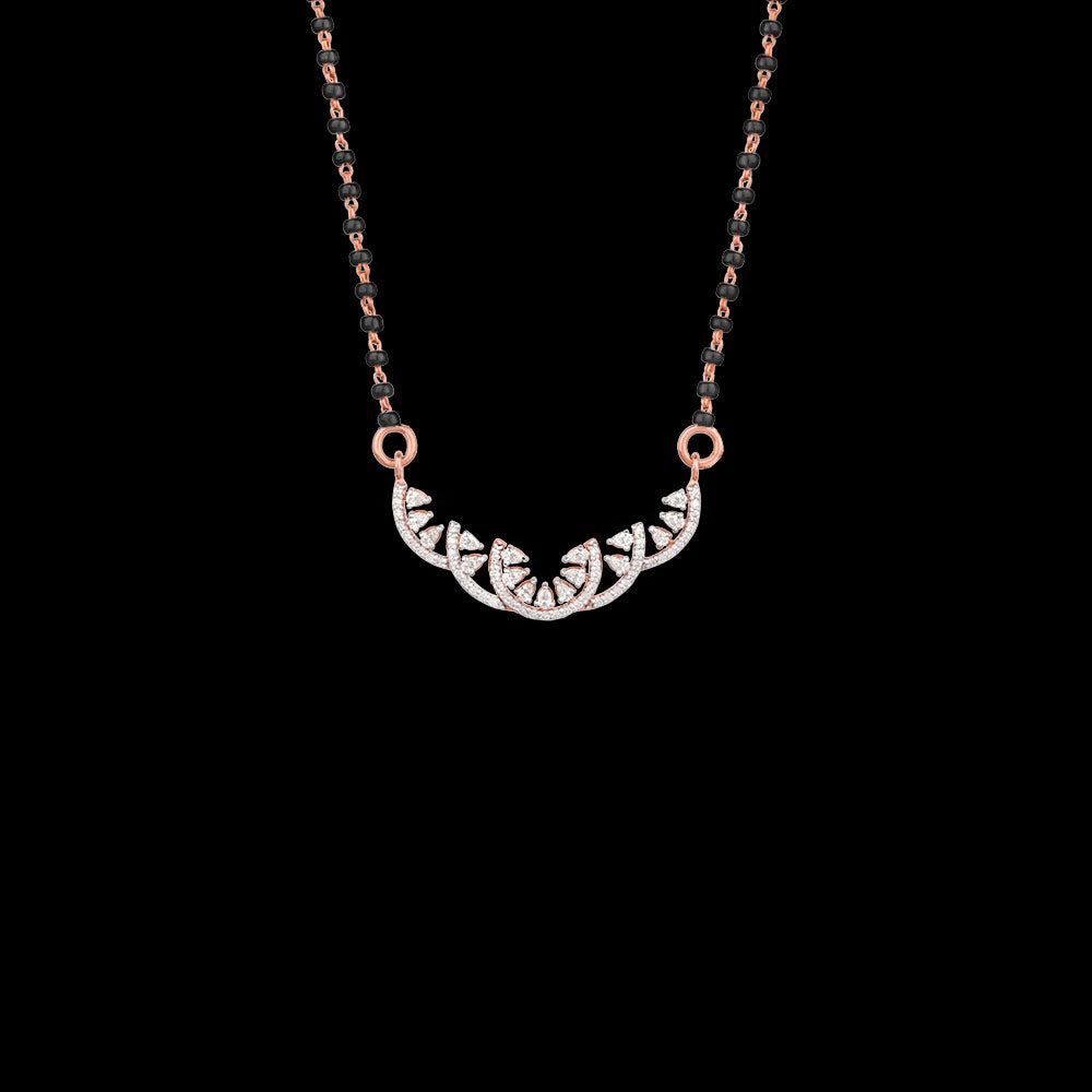 18K Rose Gold Diamond Tanmaniya - 0.589ct VVS-EF