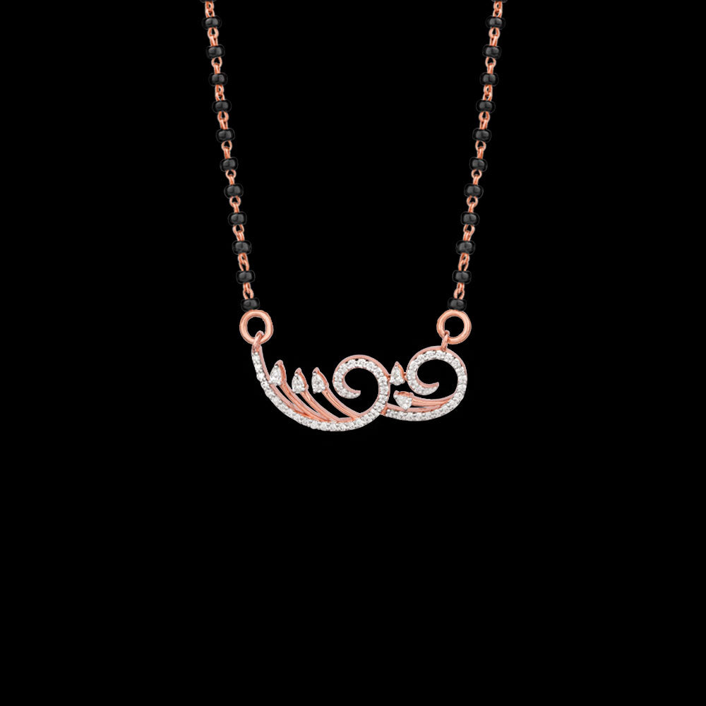 18K Rose Gold Diamond Tanmaniya - 0.427ct VVS-EF