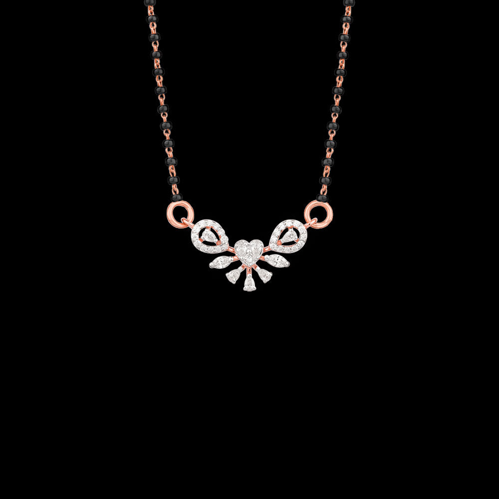 18K Rose Gold Diamond Tanmaniya - 0.423ct VVS-EF