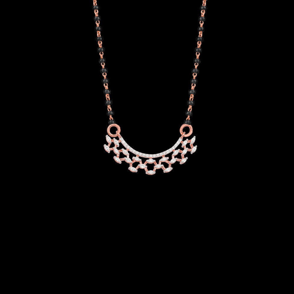 18K Rose Gold Diamond Tanmaniya - 0.623ct VVS-EF